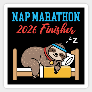 Nap Marathon 2026 Finisher Sticker